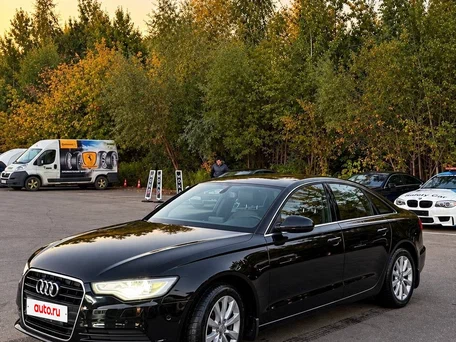 2011 Audi A6 IV (C7), чёрный, 1590000 рублей, вид 3