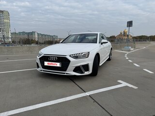 2020 Audi A4 45 TFSI V (B9) Рестайлинг, белый, 2650000 рублей, вид 2