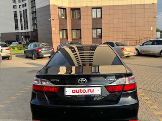 2015 Toyota Camry VII (XV50) Рестайлинг, чёрный, 2250000 рублей, вид 3