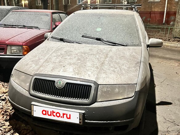 2002 Skoda Fabia I, серебристый, 300000 рублей - вид 1