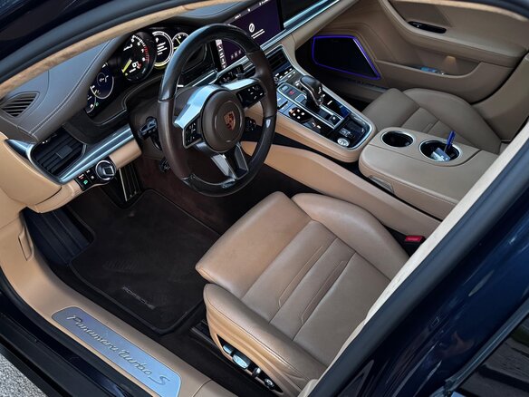 2018 Porsche Panamera Turbo S E-Hybrid Executive II, синий, 7999000 рублей - вид 12