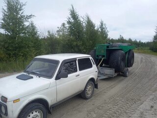 2000 Lada (ВАЗ) 2121 (4x4) I Рестайлинг, белый, 350000 рублей, вид 1