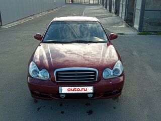 2008 Hyundai Sonata ТагАЗ IV (EF) Рестайлинг, пурпурный, 550000 рублей, вид 3