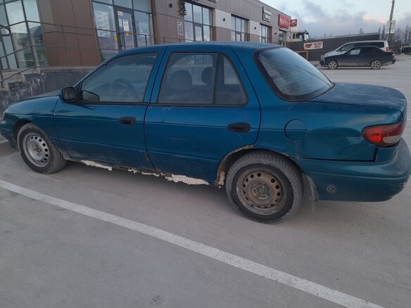 1997 Kia Sephia I Рестайлинг, синий, 99000 рублей - вид 5