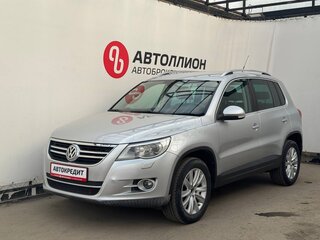 2010 Volkswagen Tiguan I, серебристый, 1090000 рублей, вид 1