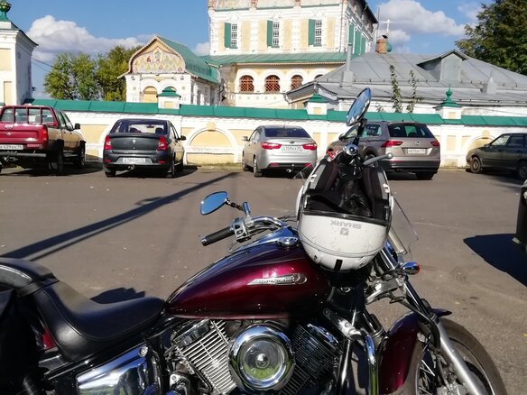 2008 Yamaha XVS1100, красный, 830000 рублей - вид 17