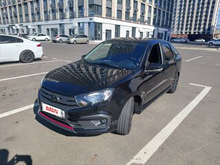2024 Lada (ВАЗ) Granta Sport I Рестайлинг, чёрный, 1350000 рублей, вид 1