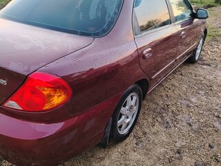 2009 Kia Spectra I Рестайлинг 2, красный, 320000 рублей, вид 3