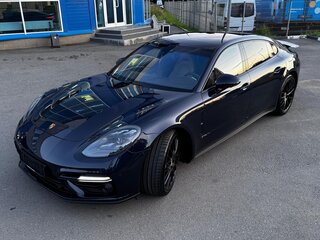 2018 Porsche Panamera Turbo S E-Hybrid Executive II, синий, 7999000 рублей, вид 4