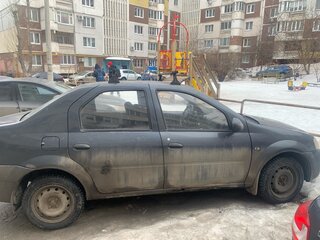 2007 Renault Logan I, серый, 150000 рублей, вид 3