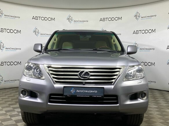 2008 Lexus LX 570 III, серый - вид 5