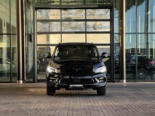2017 Infiniti QX80 I Рестайлинг 2, чёрный, 3759000 рублей, вид 2