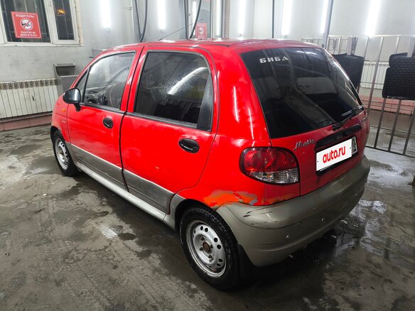 2011 Daewoo Matiz Best I Рестайлинг, красный, 145000 рублей - вид 7