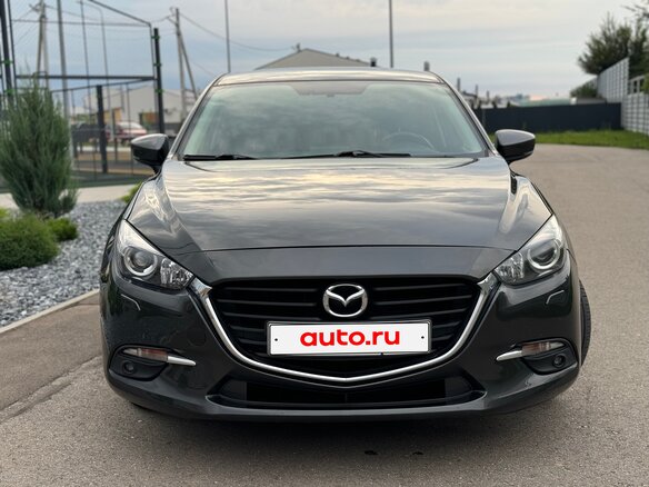 2018 Mazda 3 III (BM) Рестайлинг, серый - вид 1