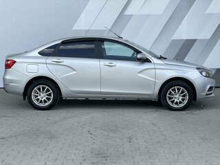 2021 Lada (ВАЗ) Vesta I, серебристый, 955000 рублей, вид 4
