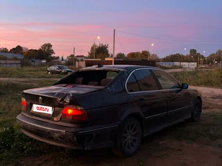 2000 BMW 5 серии 520i IV (E39), чёрный, 125000 рублей, вид 4