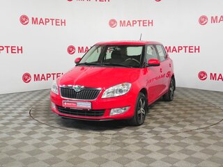 2013 Skoda Fabia II Рестайлинг, красный, 599000 рублей, вид 1
