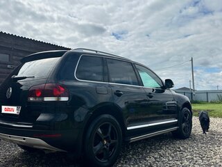 2008 Volkswagen Touareg I Рестайлинг, чёрный, 950000 рублей, вид 4