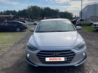 2018 Hyundai Elantra VI (AD), серебристый, 1540000 рублей, вид 1