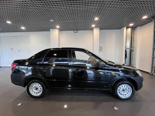 2012 Lada (ВАЗ) Granta I, чёрный, 170000 рублей, вид 2