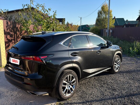 2021 Lexus NX 300 I Рестайлинг, чёрный - вид 3