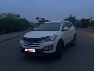 2013 Hyundai Santa Fe III, белый, 1600000 рублей, вид 3