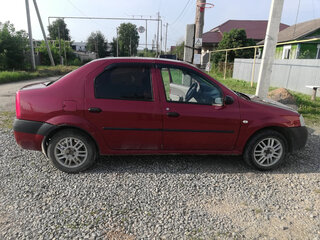 2009 Renault Logan I, красный, 320000 рублей, вид 4