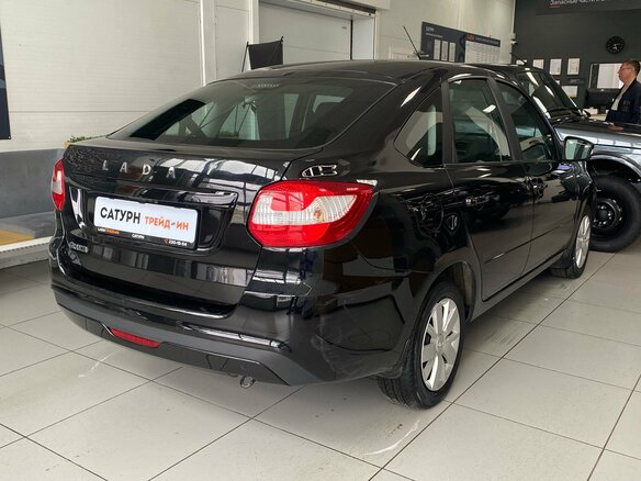 2023 Lada (ВАЗ) Granta I Рестайлинг, чёрный, 670000 рублей - вид 5