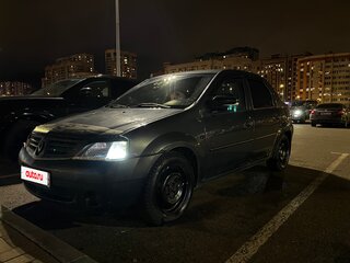 2007 Renault Logan I, серый, 235000 рублей, вид 1