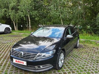 2012 Volkswagen Passat CC I Рестайлинг, чёрный, 1350000 рублей, вид 3