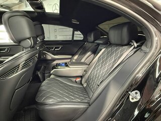 2021 Mercedes-Benz S-Класс 580 Long 4MATIC VII (W223), чёрный, 12550000 рублей, вид 3