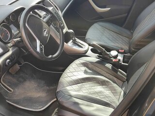 2012 Opel Astra J Рестайлинг, чёрный, 650350 рублей, вид 3