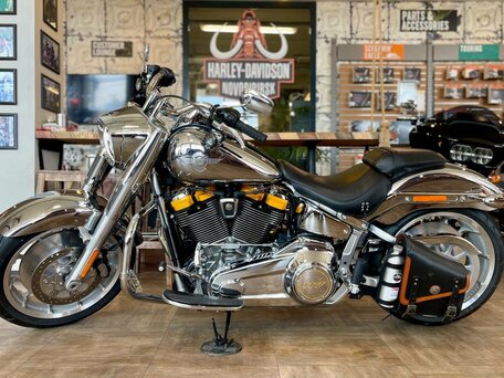 2025 Harley-Davidson Fat Boy, серебристый, 5000000 рублей, вид 1