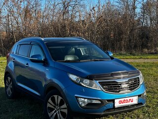 2013 Kia Sportage III, голубой, 1550000 рублей, вид 3