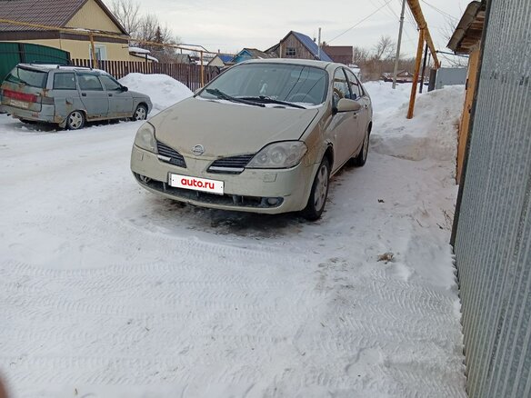 2003 Nissan Primera III (P12), золотистый, 170000 рублей