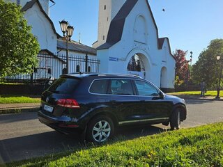 2012 Volkswagen Touareg II, синий, 1550000 рублей, вид 2