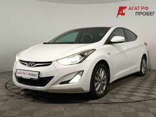 2015 Hyundai Elantra V (MD) Рестайлинг, белый, 1140000 рублей, вид 3