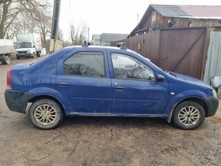 2006 Renault Logan I, синий, 180000 рублей, вид 2
