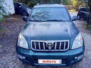2002 Toyota Land Cruiser Prado 120 Series, зелёный, 999000 рублей, вид 1
