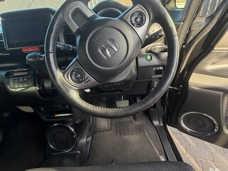 2014 Honda N-BOX Slash I, чёрный, 650000 рублей, вид 4