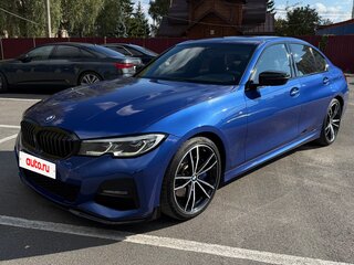 2019 BMW 3 серии 320d VII (G2x), синий, 3730000 рублей, вид 1