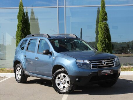 2014 Renault Duster I, синий, 990000 рублей, вид 3