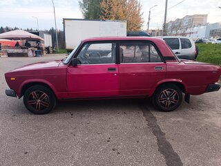 2000 Lada (ВАЗ) 2107, красный, 130000 рублей, вид 4