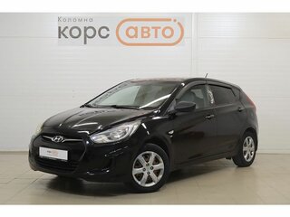 2013 Hyundai Solaris I, чёрный, 649000 рублей, вид 1