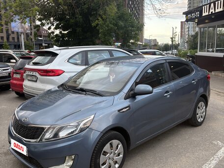 2013 Kia Rio III, голубой, 630000 рублей, вид 1