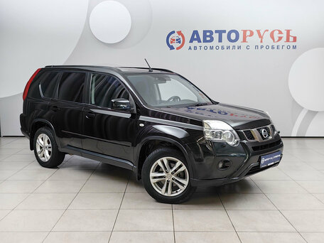 2011 Nissan X-Trail II Рестайлинг, чёрный, 1229000 рублей, вид 1