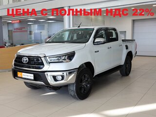 2024 Toyota Hilux VIII Рестайлинг 2, белый, 7450000 рублей, вид 1