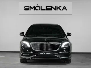 2019 Mercedes-Benz Maybach S-Класс 450 I (X222) Рестайлинг, чёрный, 17700000 рублей, вид 3