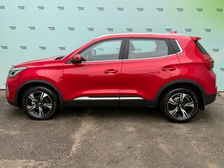 2024 Chery Tiggo 4 Pro I Рестайлинг, красный, 1645000 рублей, вид 4