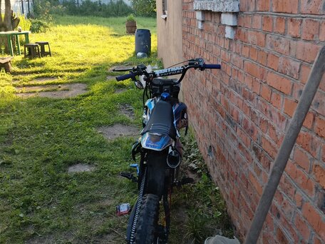 2020 Kayo Basic YX140EM, синий, 48000 рублей, вид 2